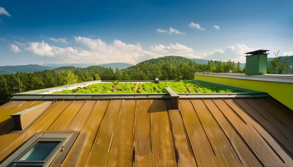 Keio Jardins_Cubierta vegetal ecológica en un tejado